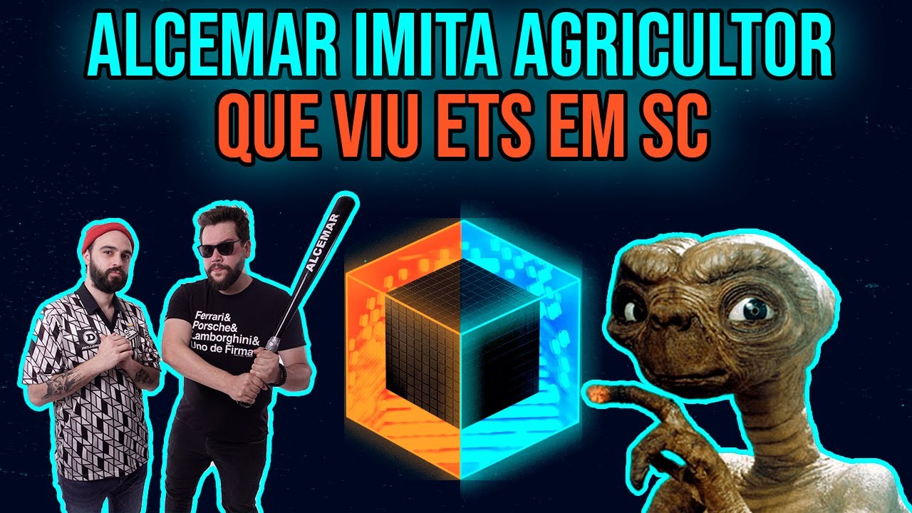 Alcemar imita agricultor que viu ETs em SC 😂 Podcast Caixa Preta