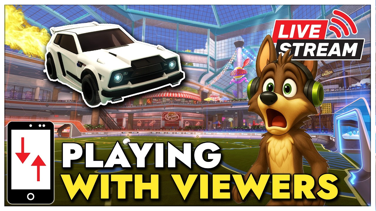 🔴 Playing WITH Viewers Rocket League | Road to Champ 3 | Rocket League Live Play !join !discord