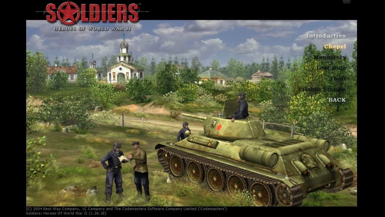 Soldiers Heroes of World War 2 Walkthrough (01) - Chepel