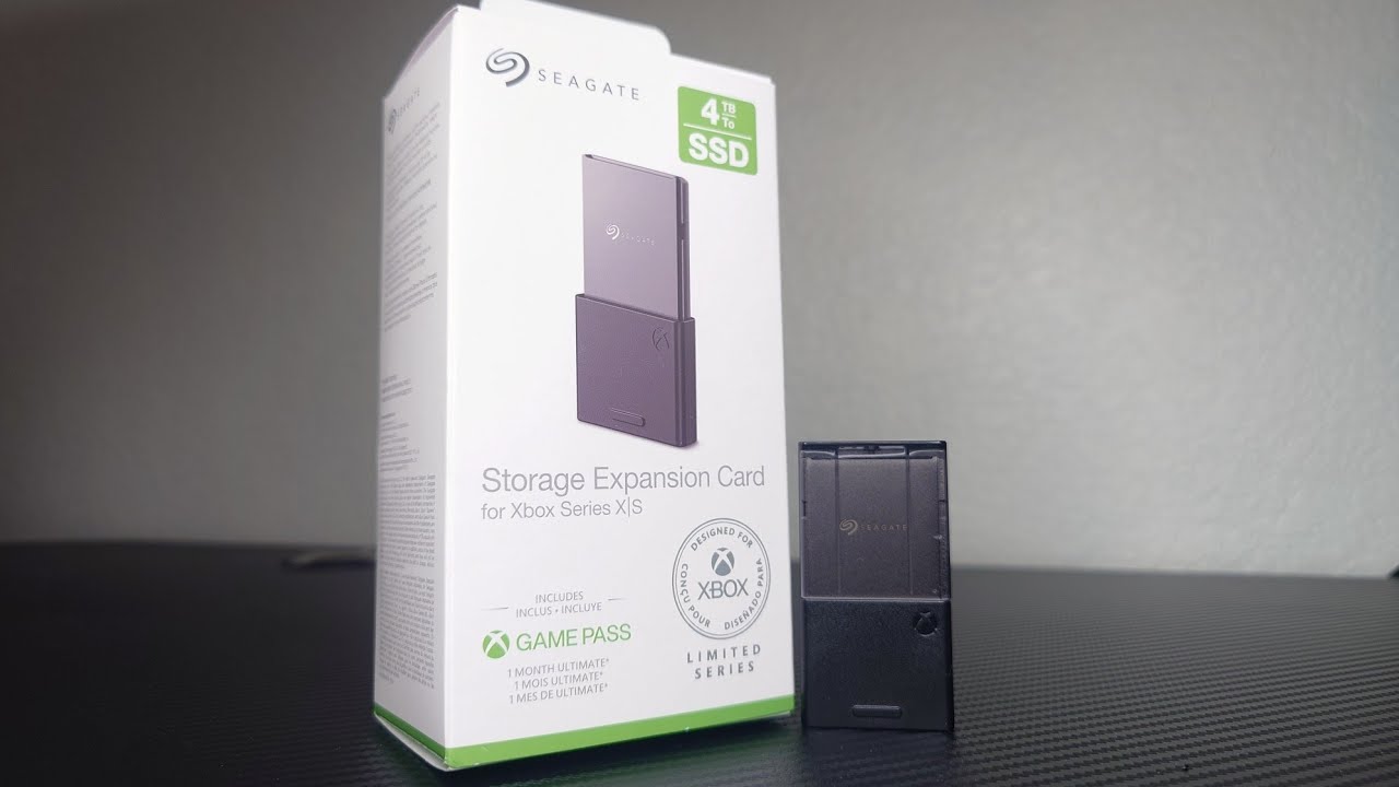 SEAGATE 4TB SSD Storage Expansion Card Unboxing + Setup