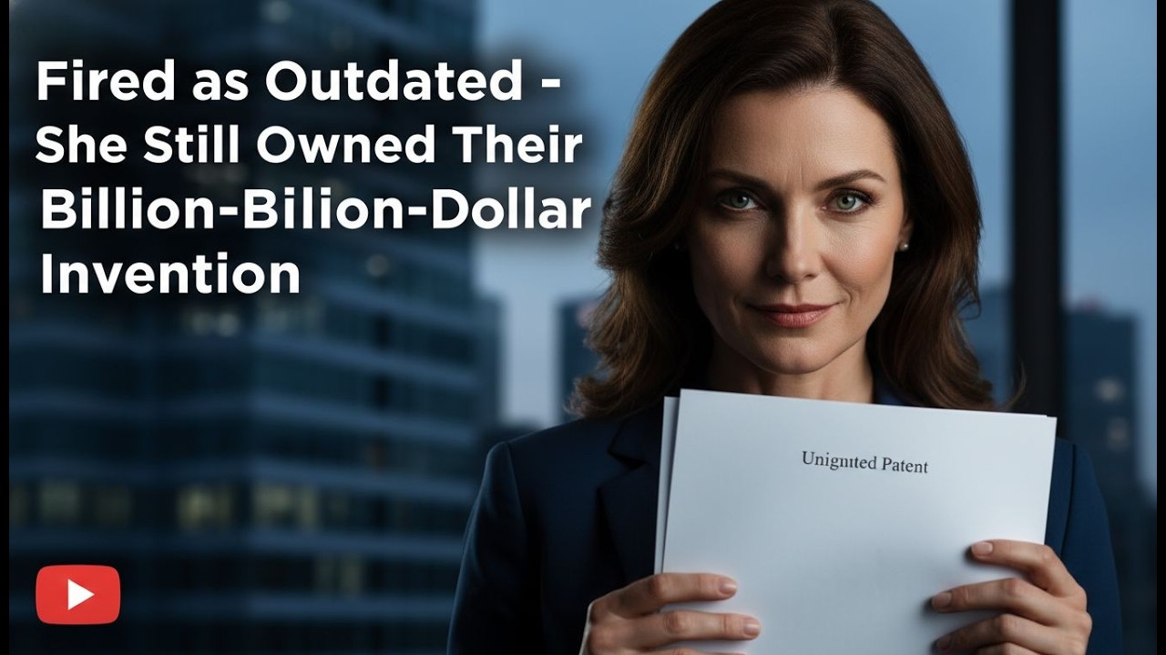Fired as Outdated – She Still Owned Their Billion-Dollar Invention