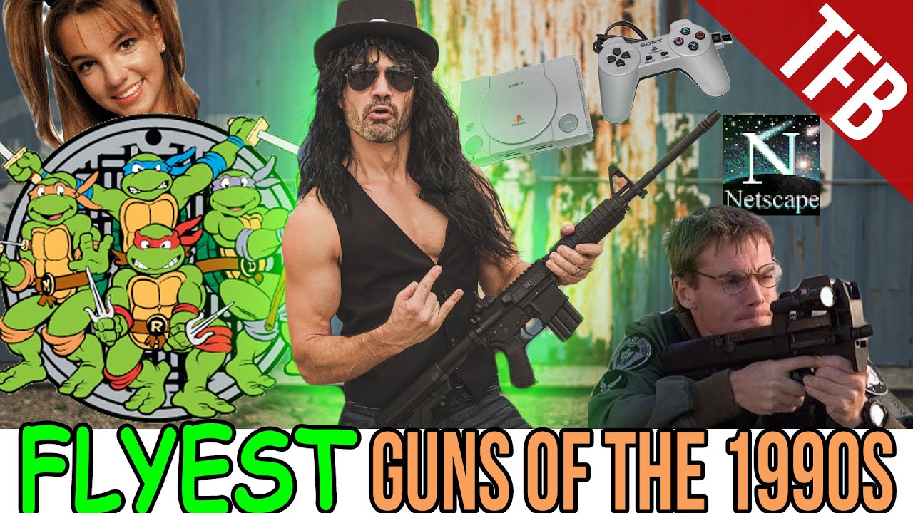 The Top 5 FLYEST GUNS of the 1990s