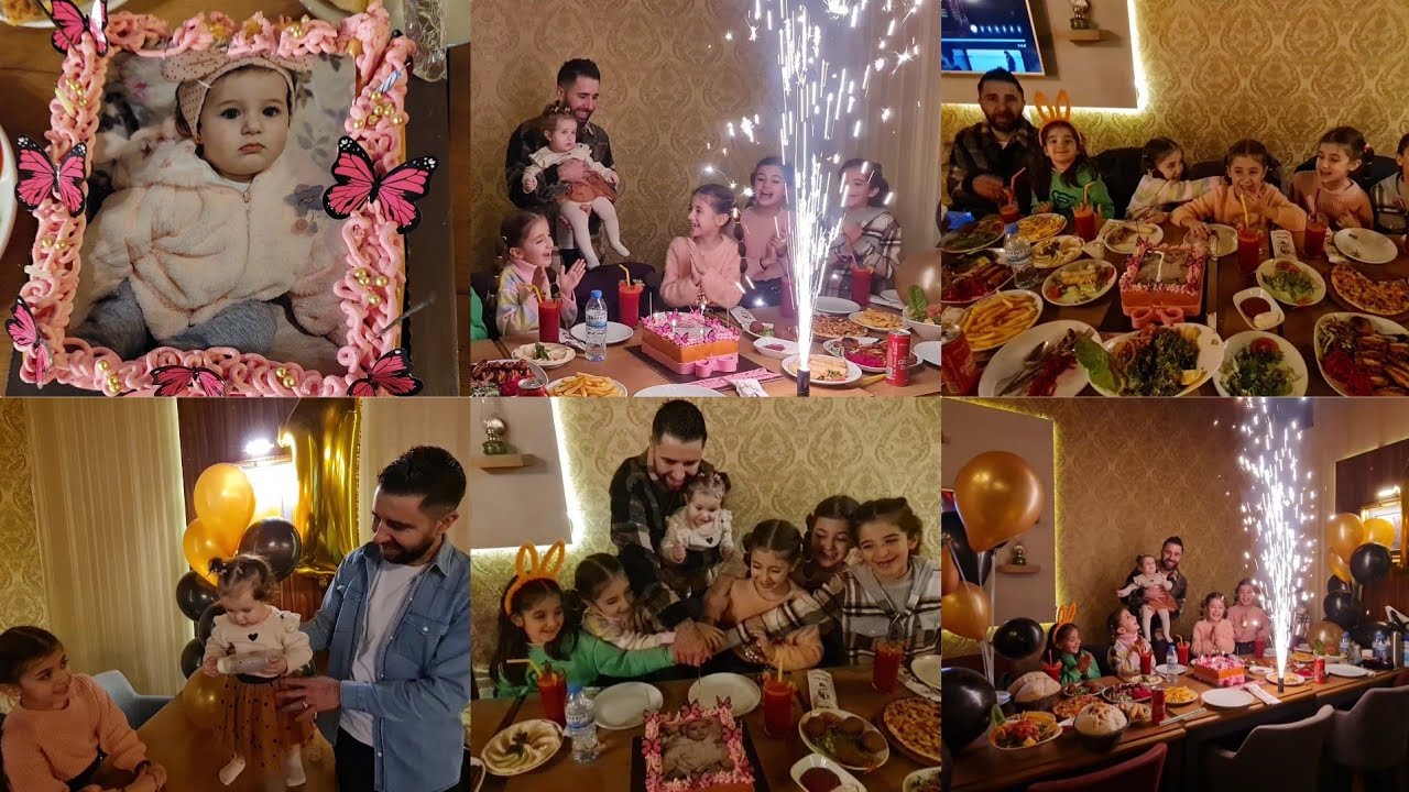 اجمل حفلة عيد ميلاد وتين 🥳صار عمرها سنة