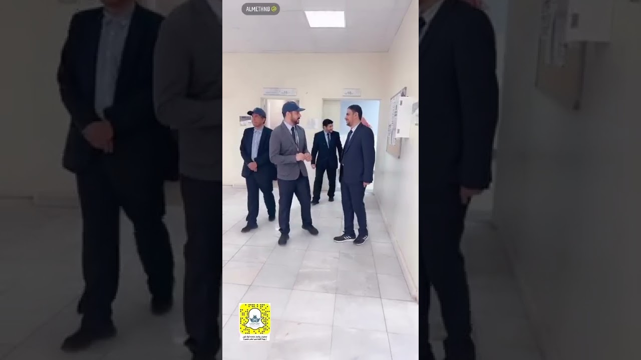 سعادةعميد الكلية التقنية والمشرف على المعهد الصناعي بالمذنب يتفقَّد سيرالإختبارات،سناب #أهالي_المذنب