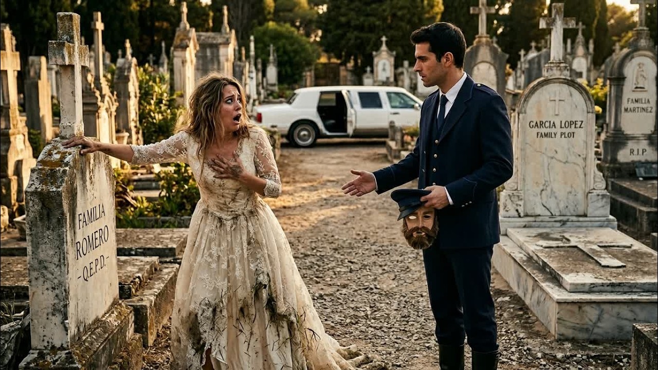 El chófer de mi boda me llevó a un cementerio. Era mi ex psicópata.