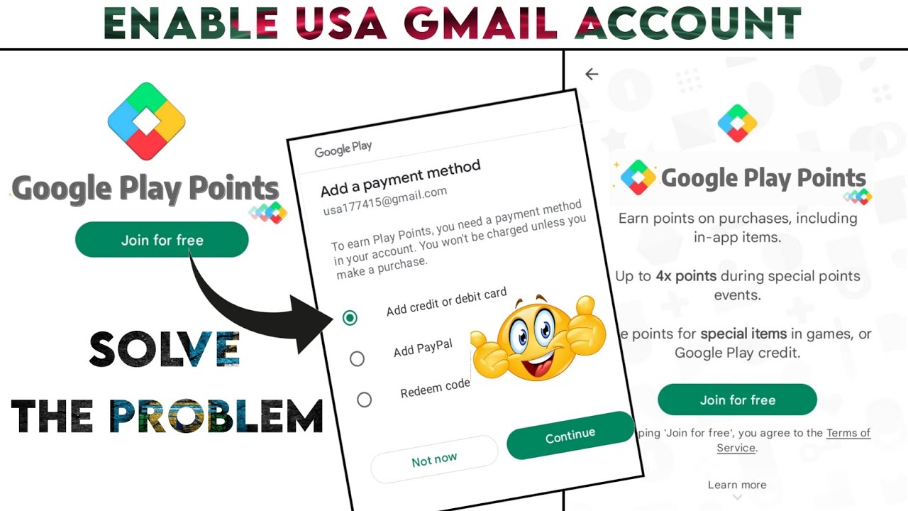 How To Enable US Google Play Points | How To Create US Google Account 2023
