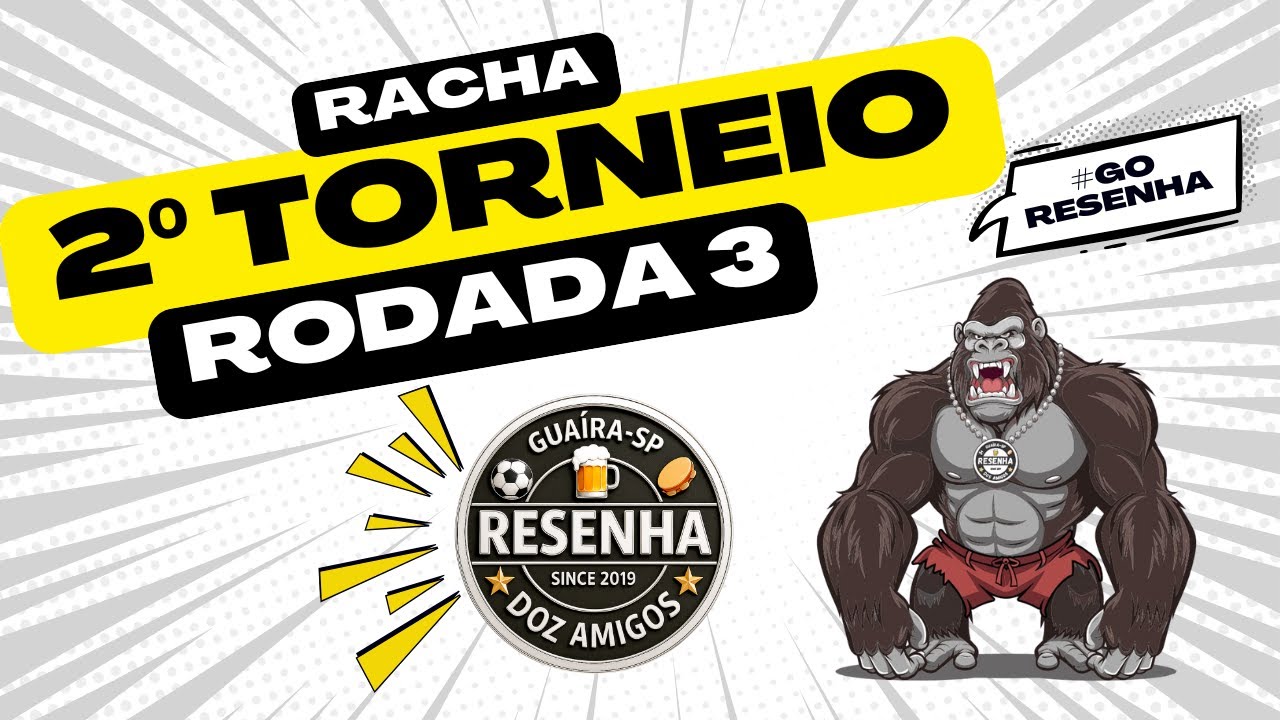 Unidos pela Resenha x Botafofo Futsal - 2º TORNEIO DO RACHA | RODADA 3