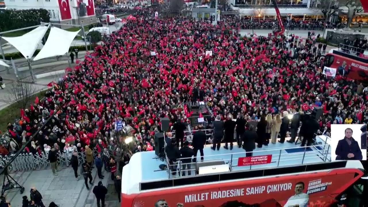 Yalova’dayız! Milletle birlikte iktidara yürüyoruz.