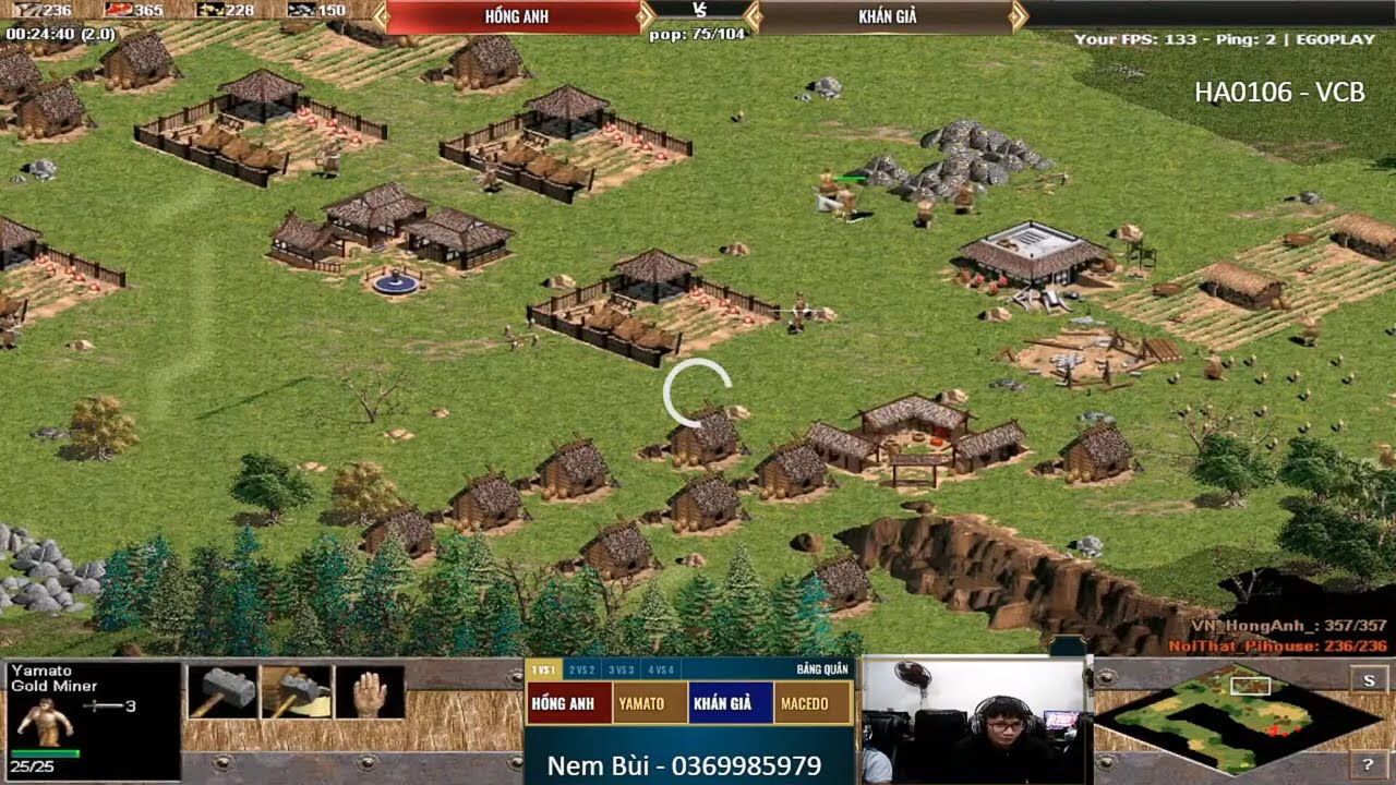 🔥 TRỰC TIẾP AOE: HỒNG ANH vs ??? (Random) Chạm 8- 20/01/2026