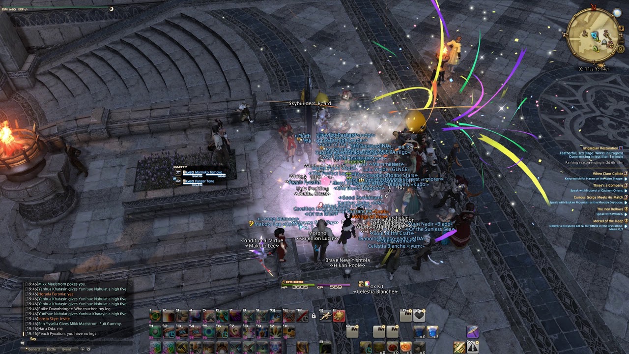 FFXIV: Ishgardian Restoration: Featherfall, Patch 5.31 Firmament, part 1