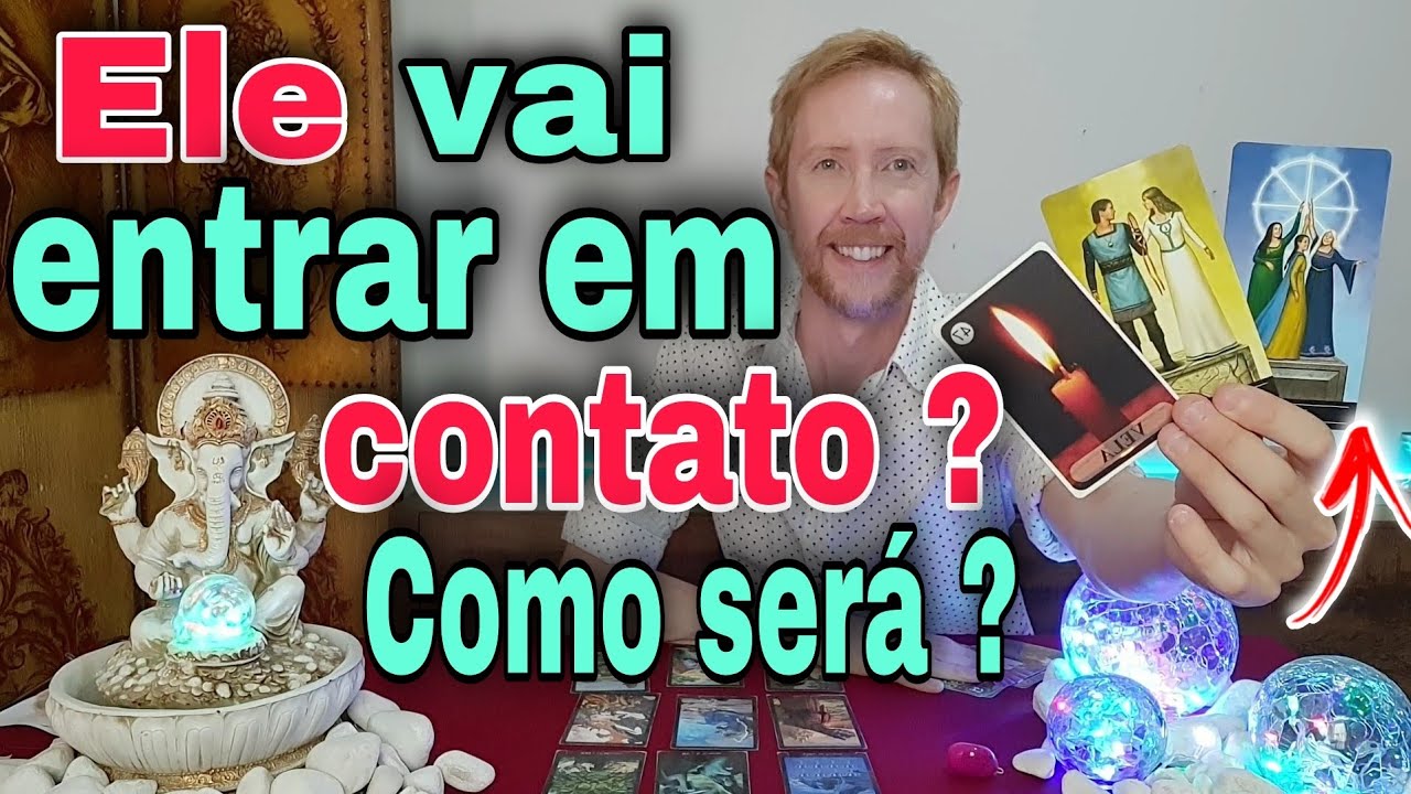 Ele vai entrar em contato ? Como será ?    Ele vai me procurar tarot  ? Ele vai falar comigo ?#tarot