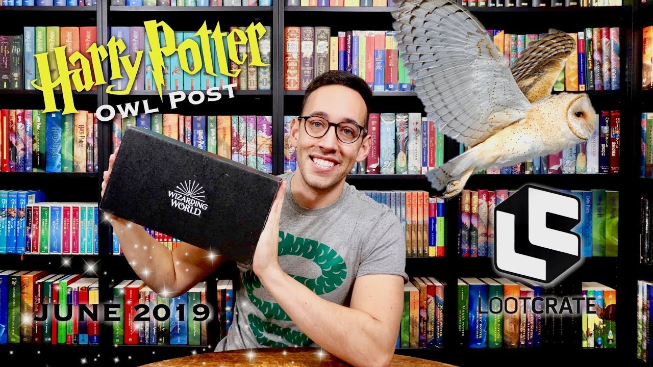 Unboxing Harry Potter Loot Crate Wizarding World Box | June 2019