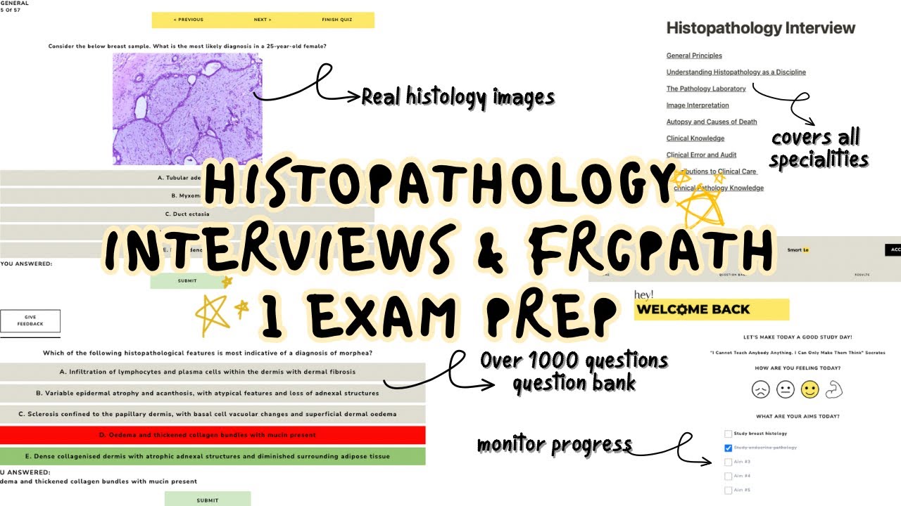Ultimate Histopathology Resource: FRCPath Question Bank & Histopathology ST1 Interview Prep