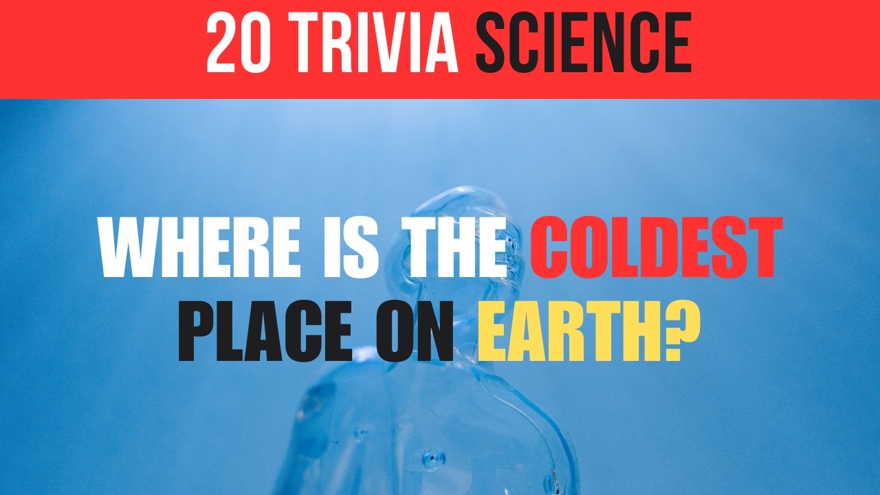 Can You Pass This Science Trivia Quiz? 🧑‍🔬 General Knowledge Quiz #3