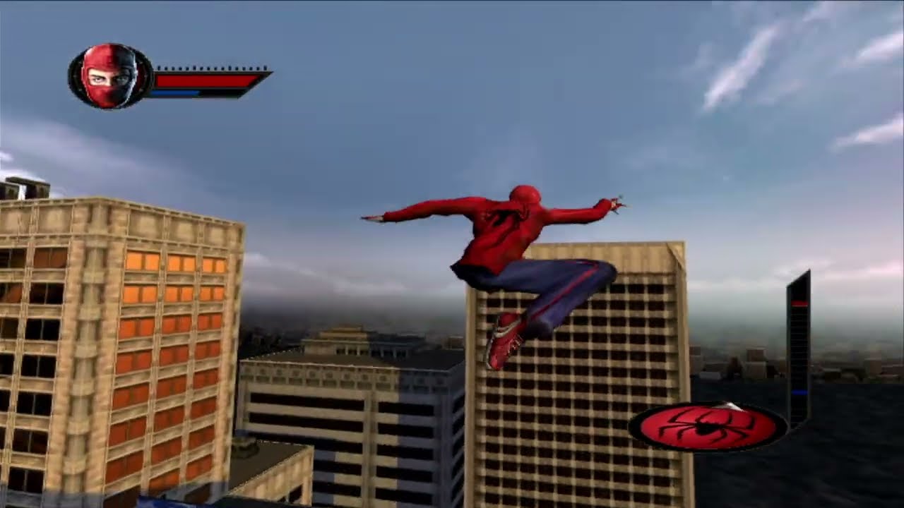 SPIDERMAN OG XBOX ON A RGH XBOX360 480P GAMEPLAY INTRO+FIRST MISSION HERE IS YOUR PURSE LADY........