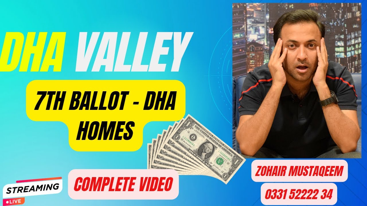DHA Homes - 7TH BALLOT - Complete Video Recording | DHA Valley | January 19, 2023
