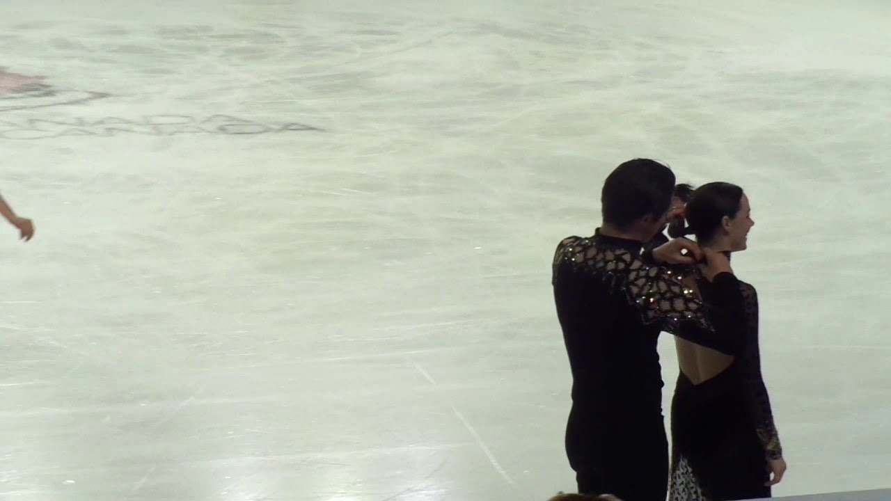 Tessa and Scott CTNSC18 Friday Morning Practice