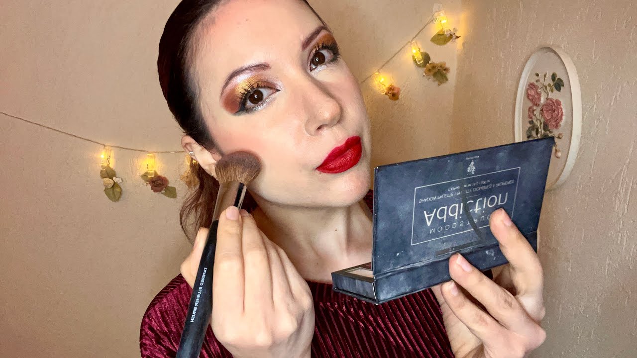 ASMR Christmas Makeup / Maquillaje Navideño 🎄| Afirmaciones para Prosperidad 💵