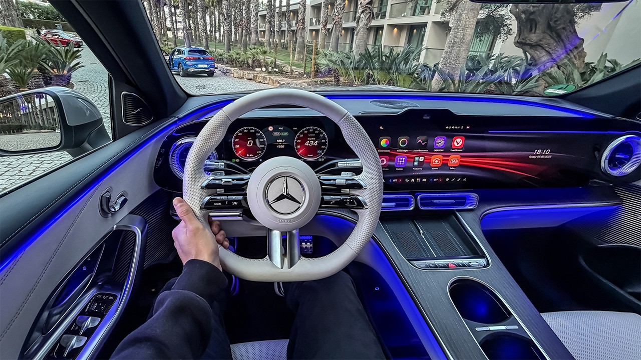 Новый Mercedes GLC 2026 года! Первые впечатления от вождения! Обзор экстерьера и интерьера в разр...