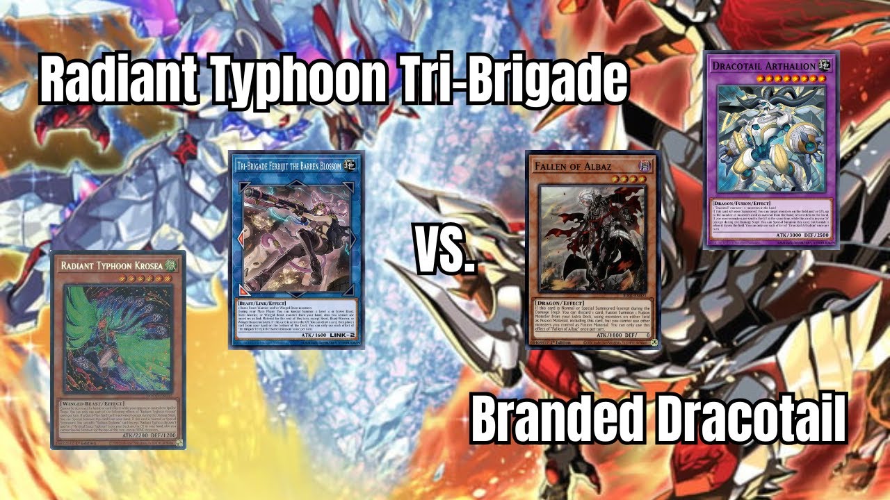 Radiant Typhoon Tri-Brigade vs. Branded Dracotail - Guild Gaming Locals