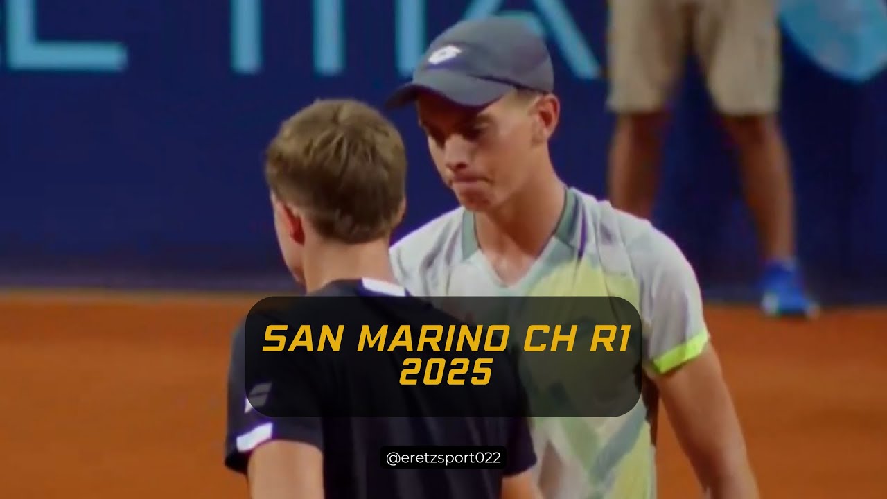San Marino Challenger 2025 R1: Ugo Blanchet [8] vs. Carlo Alberto Caniato [WC] Highlights