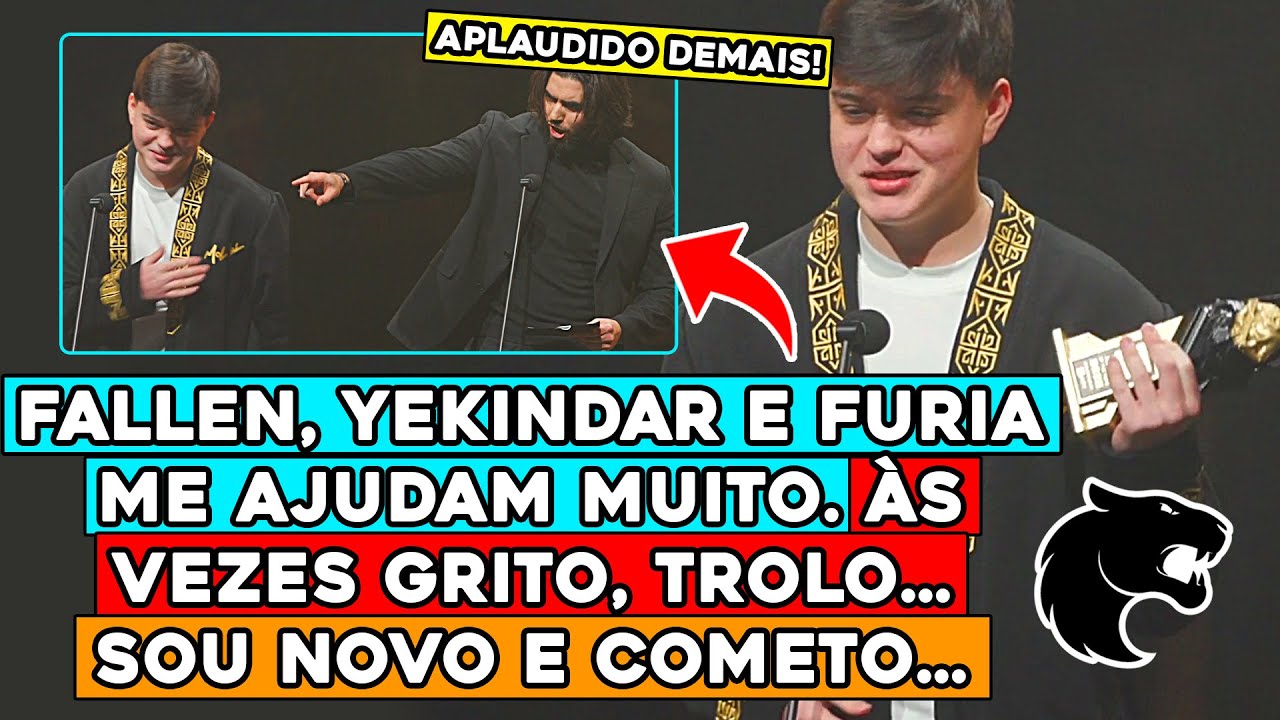 [100% legendado!] 🥹 MOLODOY DISCURSA APÓS VENCER ROOKIE OF THE YEAR: 