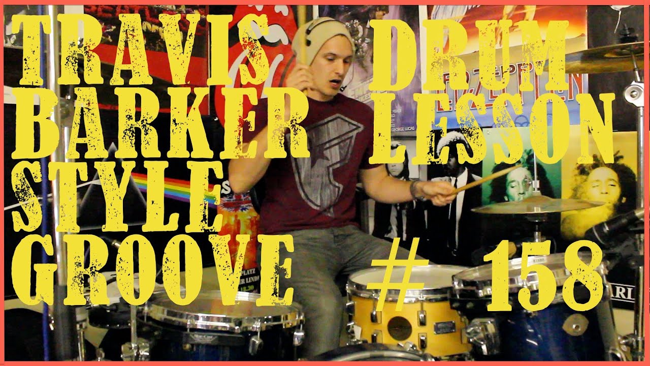 Travis barker - 'First Date' Style Groove- Lesson #158