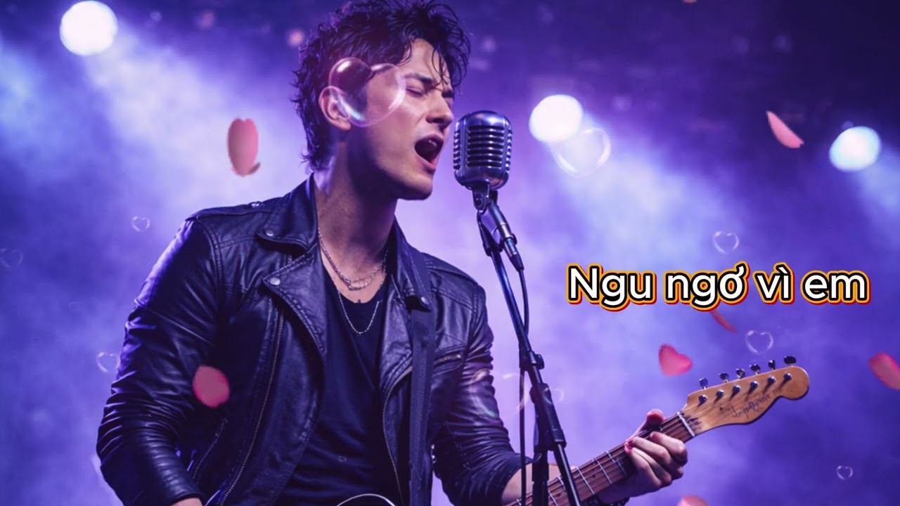 Ngu ngơ vì em. Ca khúc điệu rock ballade trẻ trung vui