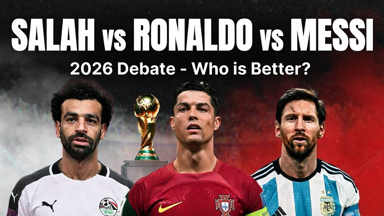 SALAH vs RONALDO vs MESSI 2026 GOAT Debate || 5 Segments to Clarify Who is REALLY the Best 🔥🐐