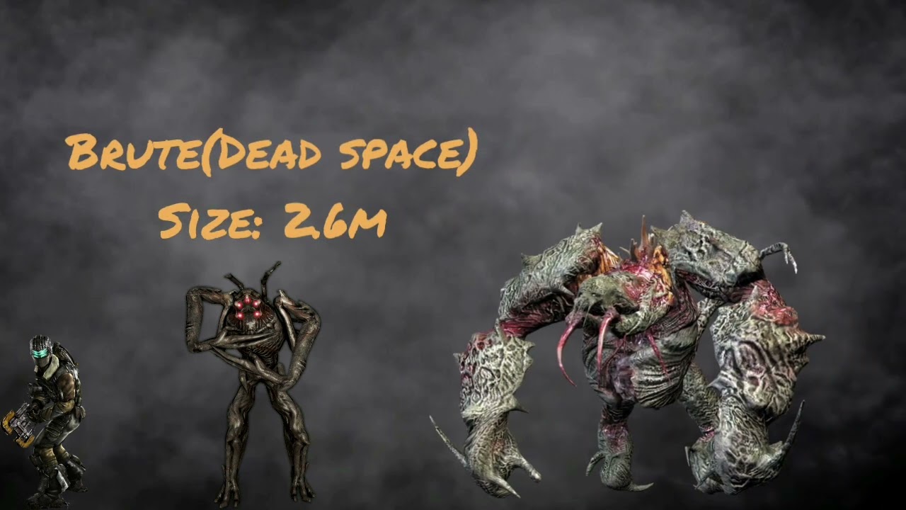 Dead space size comparison