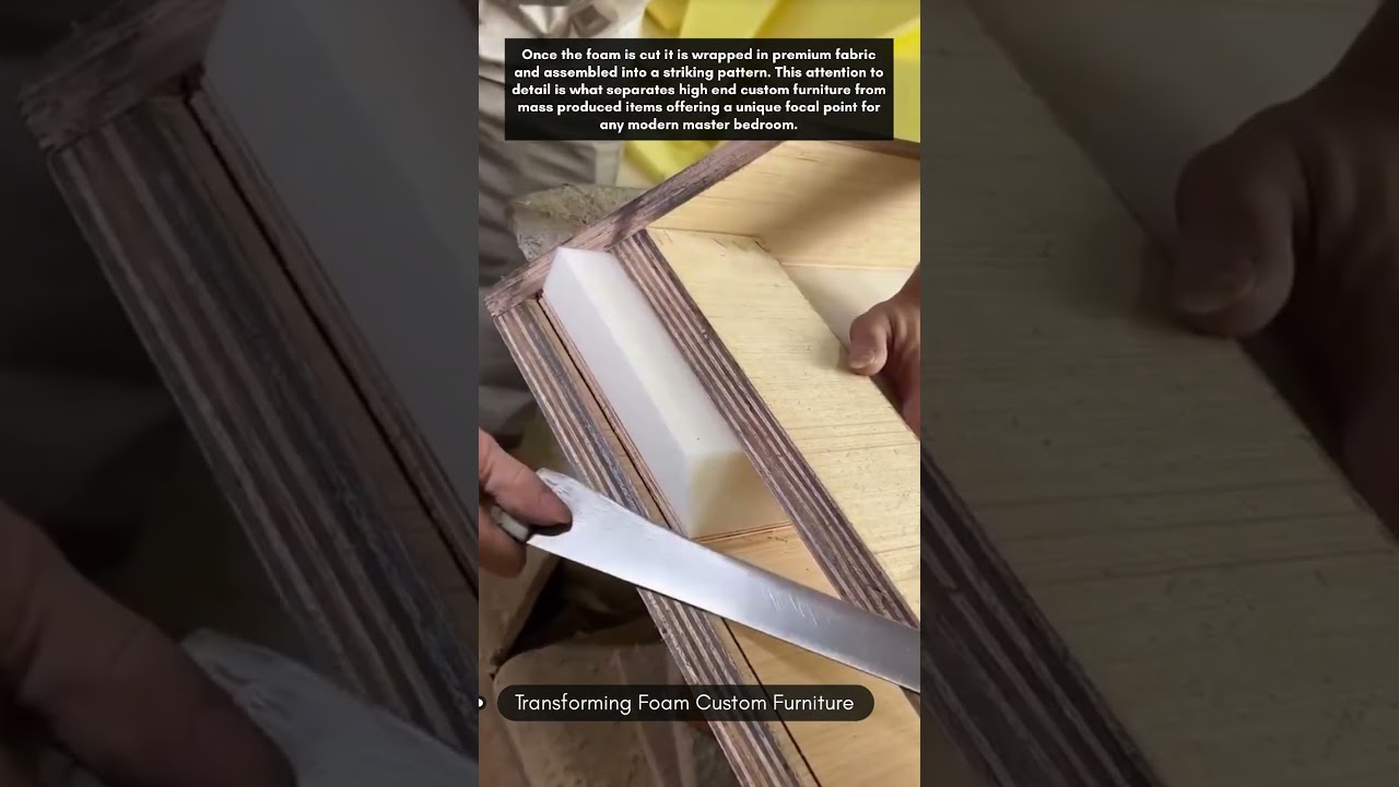 Transforming Foam Custom Furniture