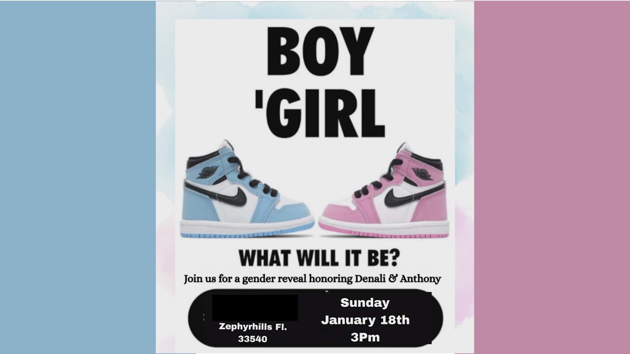 Anthony & Denali's Gender Reveal Party January 18, 2026