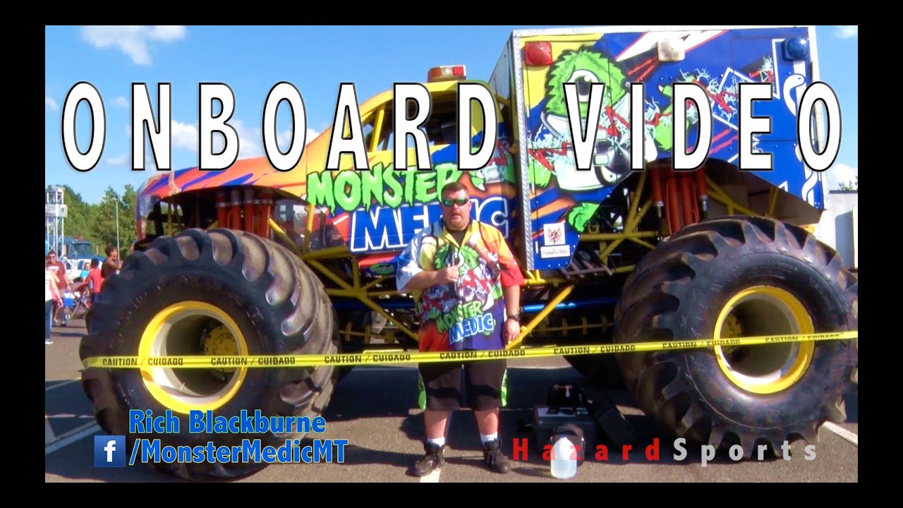 Monster Medic Monster Truck - Onboard Video