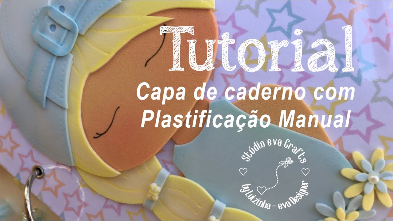 Como encapar uma capa de Caderno com Plastificação Manual