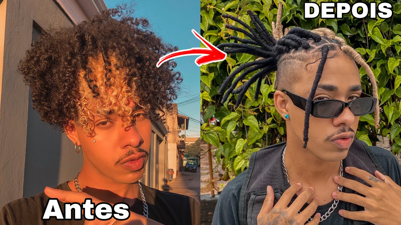 COMO FAZER DREADS DE L&Atilde; / CABELO CACHEADO MASCULINO ✨
