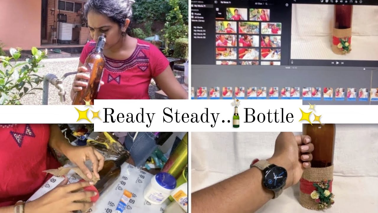 ശടപടേ, ശടപടേന്നൊരു കുപ്പി | Bottleart making video ready | Quppi