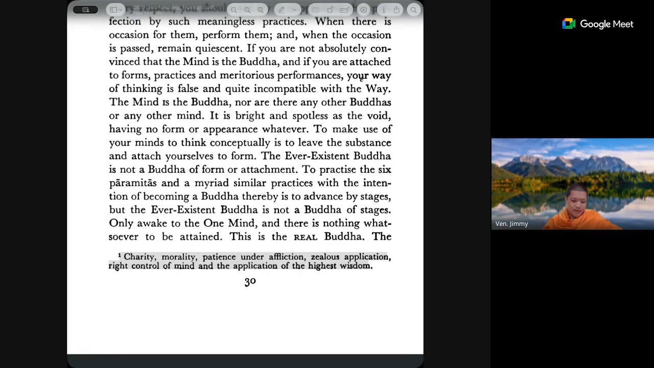 Daily Dhamma Lesson