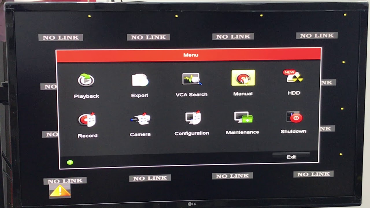 Hikvision NVR language change operation