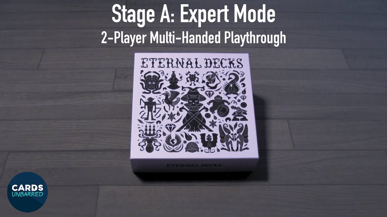 Eternal Decks - Playthrough: Stage A Expert Mode (2-Player Multi-Handed)
