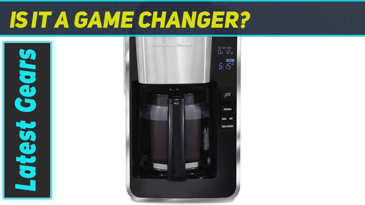Hamilton Beach 12 Cup Programmable Front-Fill Drip Coffee Maker: The Best Way to Start Your