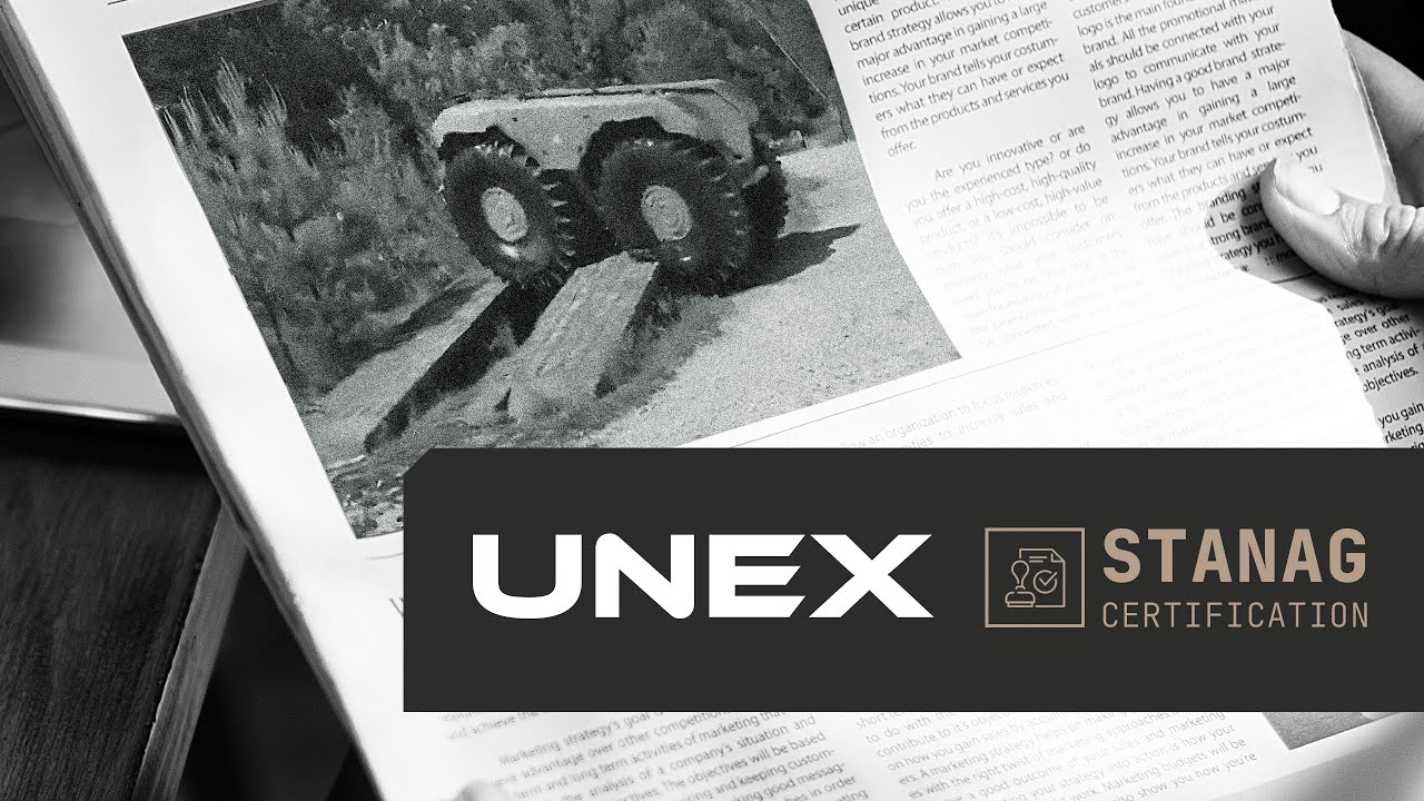 UNEX UGV at the Military Proving Ground