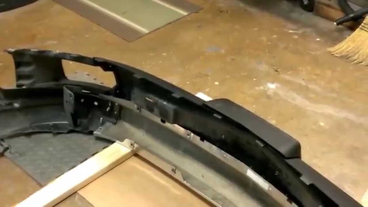 Poorly Edited Video on  Replacement and Repair 07-11 Silverado Bumper
