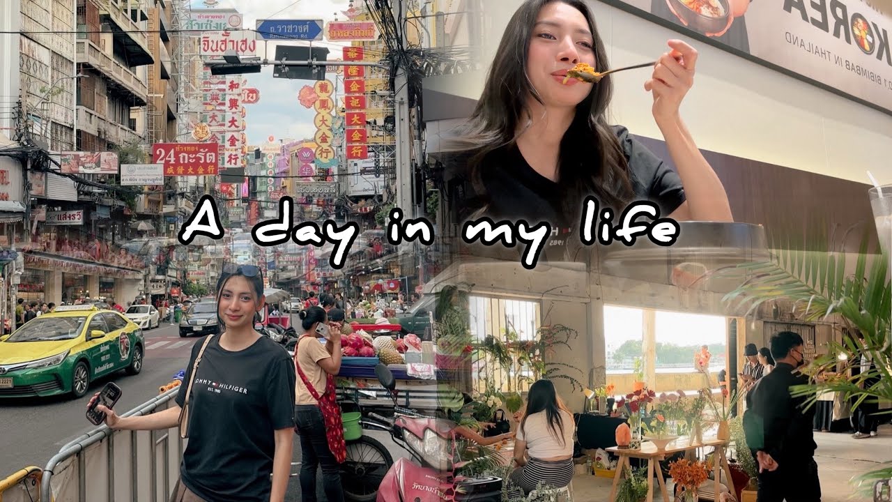 A day in my life: Cooking, City Walk, wandering Songwat Road, Chinatown vibes, and Korean bites