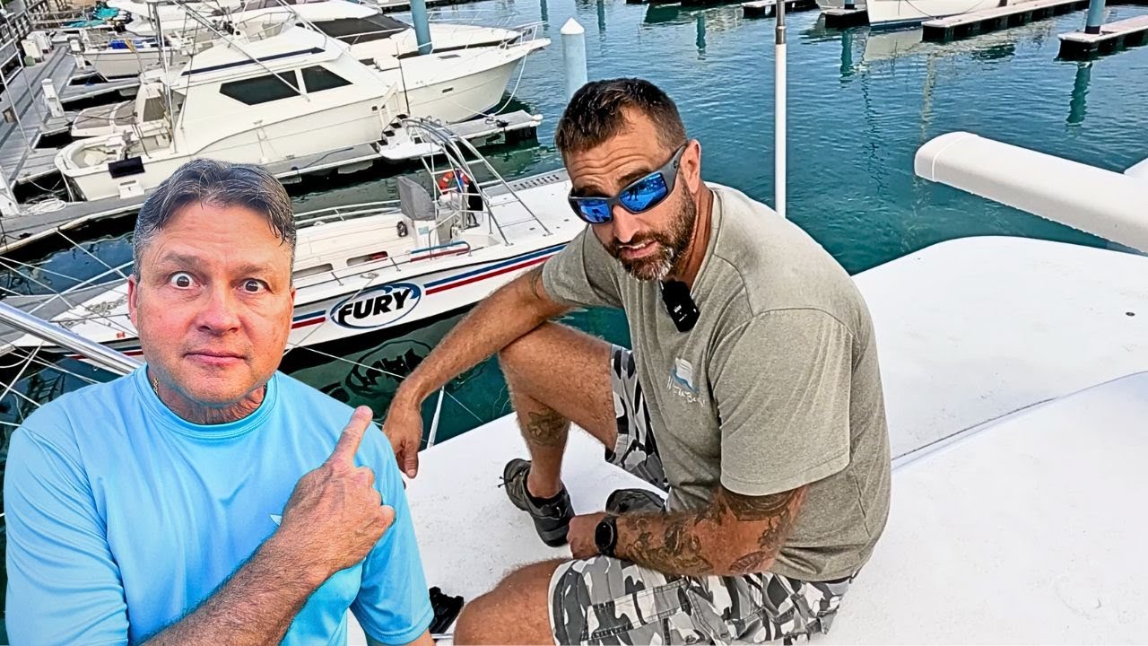SCARED of Heights This Boat Job Isn't For YOU!!