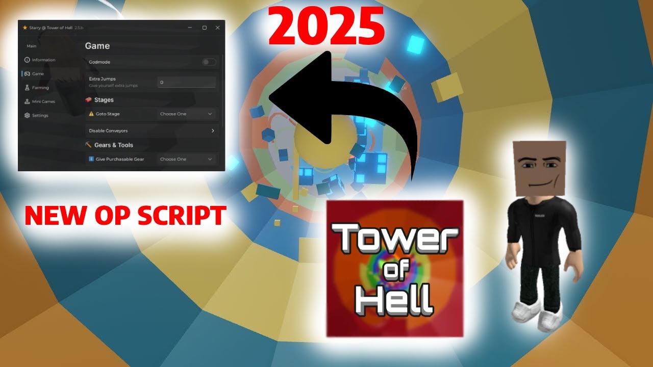 *NEW* Roblox Tower of Hell OP Script (2025) PASTEBIN