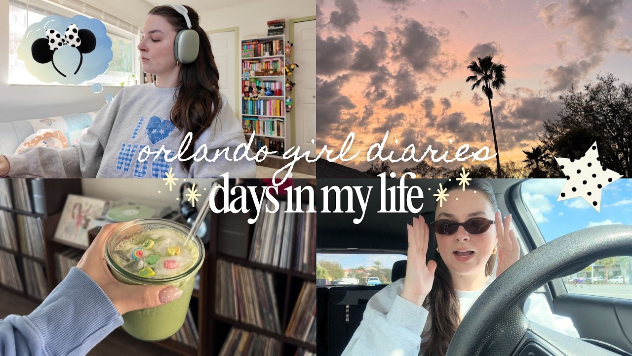 a facetime call from orlando: disney prep, relationship storytime, wfh days, vintage haul, + more