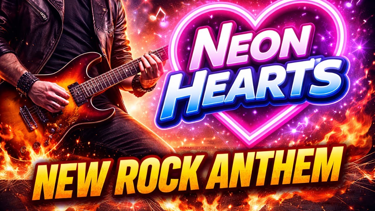 Neon Hearts ⚡  Powerful Modern Rock Anthem New R