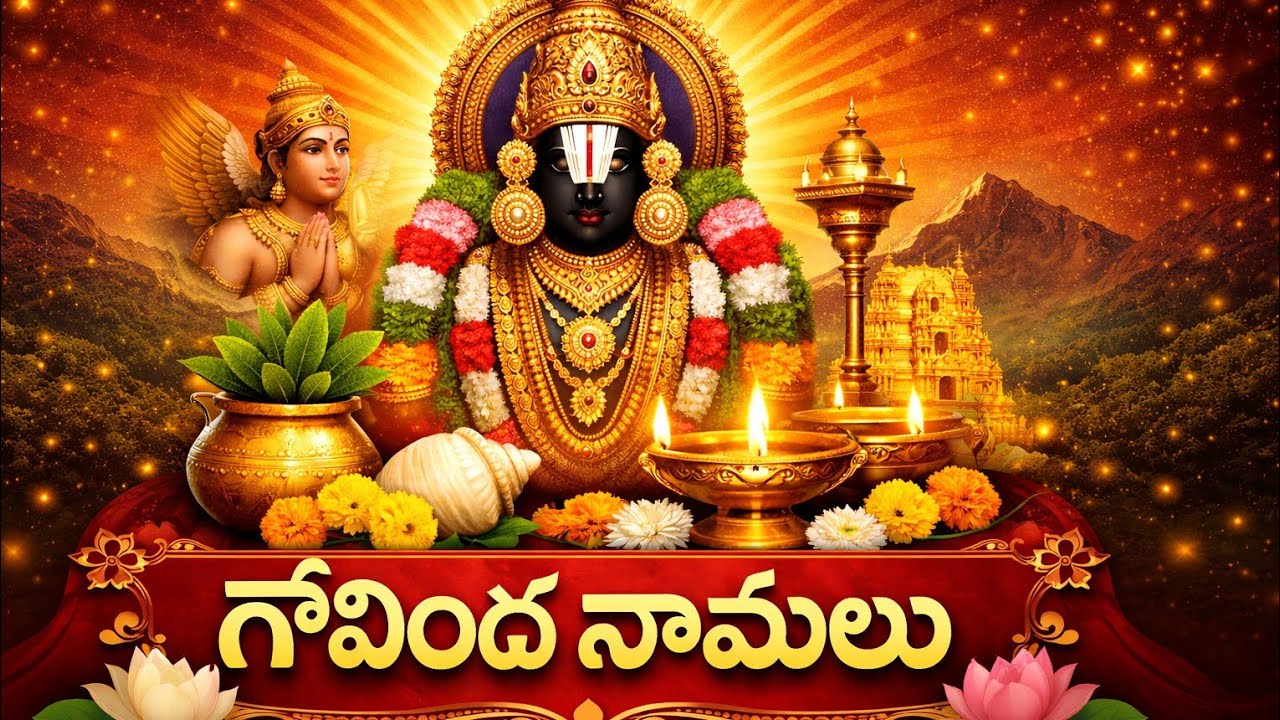 గోవింద నామాలు | శ్రీ వెంకటేశ్వర స్వామి భక్తి పాటలు | Govinda Namalu Telugu|గోవింద నామాలు 108 | 