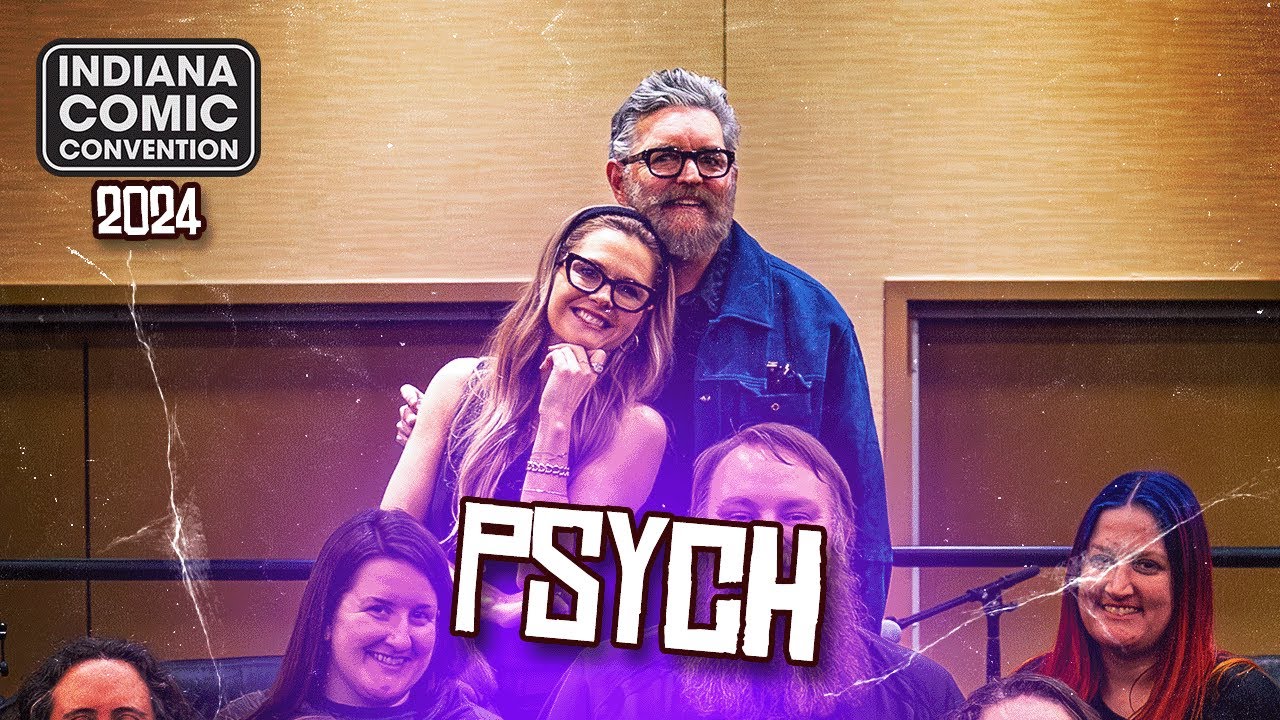 Psych | Maggie Lawson & Timothy Omundson | OFFICIAL Full Panel #psych #indianacomicconvention