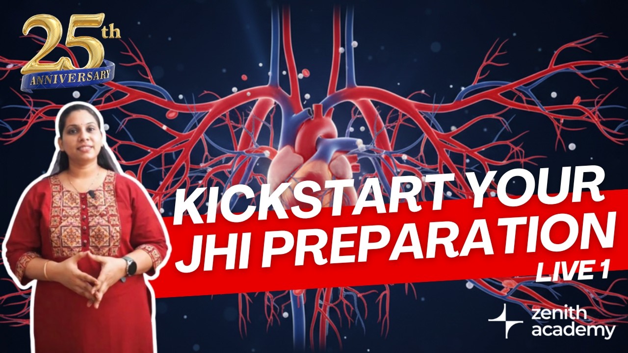Kickstart Your JHI Preparation | Live 1 | Zenith Academy